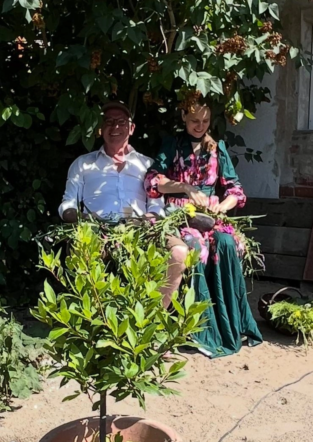 ImWandel, Garten nach dem Regen